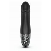 Черный вибратор с электростимуляцией Real Deal Neal - 16,5 см. - MyStim - купить с доставкой в Вологде