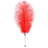 Красное страусовое пёрышко - ToyFa - купить с доставкой в Вологде