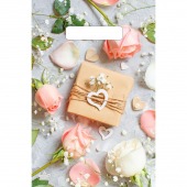 Полиэтиленовый пакет  Подарочек  с вырубной усиленной ручкой - 20 х 30 см. - Сима-Ленд - купить с доставкой в Вологде