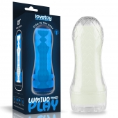 Светящийся в темноте мастурбатор Lumino Play Masturbator Pocketed - Lovetoy - в Вологде купить с доставкой