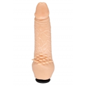 Телесная насадка-фаллос с шипами для массажа клитора - 17,8 см. - LOVETOY (А-Полимер) - купить с доставкой в Вологде