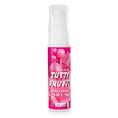 Интимный гель на водной основе Tutti-Frutti Bubble Gum - 30 гр. - Биоритм - купить с доставкой в Вологде