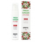 Возбуждающий гель Fresh Ginger Lychee Arousal Gel - 15 мл. - Exsens - купить с доставкой в Вологде