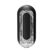 Черный мастурбатор Tenga Flip Zero Gravity с вибрацией - Tenga - в Вологде купить с доставкой