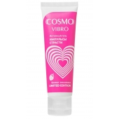 Возбуждающий гель на водно-силиконовой основе Cosmo Vibro с ароматом земляники - 50 гр. - Биоритм - купить с доставкой в Вологде