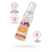 Съедобная гель-смазка Yovee «Двойной соблазн» с Д-пантенолом и вкусом клубники и дыни - 100 мл. - ToyFa - купить с доставкой в Вологде