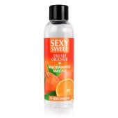 Массажное масло Sexy Sweet Fresh Orange с ароматом апельсина и феромонами - 75 мл. - Биоритм - купить с доставкой в Вологде