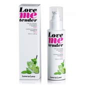 Съедобное согревающее массажное масло Love Me Tender Mojito с ароматом мохито - 100 мл. - Love to Love - купить с доставкой в Вологде