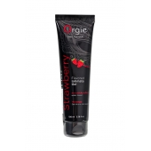Интимный гель на водной основе Lube Tube Strawberry с клубничным вкусом - 100 мл. - ORGIE - купить с доставкой в Вологде