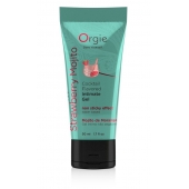 Съедобный интимный гель Orgie Lube Tube Cocktail Strawberry Mojito - 50 мл. - ORGIE - купить с доставкой в Вологде