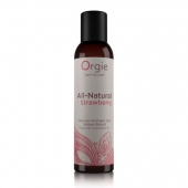 Интимный гель на водной основе All-Natural Strawberry с ароматом клубники - 150 мл. - ORGIE - купить с доставкой в Вологде