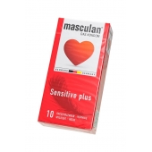 Презервативы Masculan Sensitive plus - 10 шт. - Masculan - купить с доставкой в Вологде