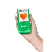 Презервативы анатомической формы Masculan Anatomic - 10 шт. - Masculan - купить с доставкой в Вологде