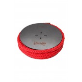 Красная веревка для шибари на катушке - 10 м. - Pecado - купить с доставкой в Вологде