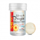 Интимный гель Esferas do Dragao Hot Ball с охлаждающе-разогревающим эффектом (2 шарика по 3 гр.) - HotFlowers - купить с доставкой в Вологде