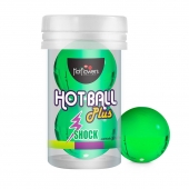 Лубрикант на силиконовой основе Hot Ball Plus с покалывающим эффектом (2 шарика по 3 гр.) - HotFlowers - купить с доставкой в Вологде