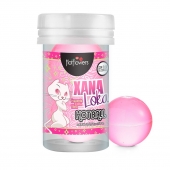 Лубрикант на силиконовой основе с эффектом вибрации Xana Loka Hot Ball (2 шарика по 3 гр.) - HotFlowers - купить с доставкой в Вологде