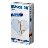 Ультратонкие презервативы Masculan Ultra Fine с обильной смазкой - 10 шт. - Masculan - купить с доставкой в Вологде