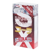 Ароматизированные презервативы Sagami Xtreme COLA - 10 шт. - Sagami - купить с доставкой в Вологде