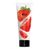 Лубрикант на водной основе OYO Aroma Gel Strawberry с ароматом клубники - 75 мл. - OYO - купить с доставкой в Вологде