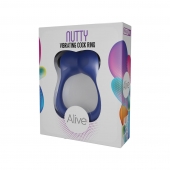 Синее эрекционное виброкольцо Nutty - Adrien Lastic - в Вологде купить с доставкой