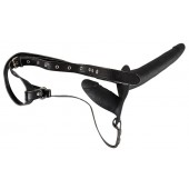 Женский страпон с вагинальной пробкой - 15 см. - Orion - купить с доставкой в Вологде