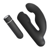 Черный вибромассажер Gladiator - 10,7 см. - S-HANDE - в Вологде купить с доставкой