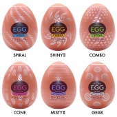 Набор из 6 мастурбаторов-яиц Tenga Egg Variety Pack V - Tenga - в Вологде купить с доставкой