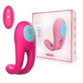 Розовое виброкольцо с пультом ДУ - I-MOON - в Вологде купить с доставкой