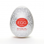 Мастурбатор-яйцо Keith Haring EGG PARTY - Tenga - в Вологде купить с доставкой