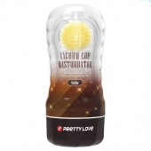 Прозрачный текстурированный мастурбатор Vacuum Cup Masturbator Stellar - Baile - в Вологде купить с доставкой