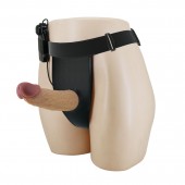 Полый вибрострапон на регулируемых трусиках Draven - 17,5 см. - Baile - купить с доставкой в Вологде