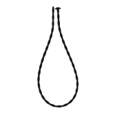 Черный уретральный массажер Glide Extra Small - 30 см. - Lola Games - купить с доставкой в Вологде