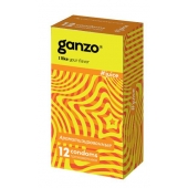 Ароматизированные презервативы Ganzo Juice - 12 шт. - Ganzo - купить с доставкой в Вологде