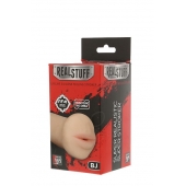 Нежный мастурбатор-ротик REALSTUFF 5INCH MASTURBATOR BJ - Dream Toys - в Вологде купить с доставкой