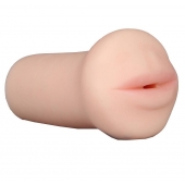 Нежный мастурбатор-ротик REALSTUFF 5INCH MASTURBATOR BJ - Dream Toys - в Вологде купить с доставкой