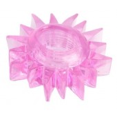 Розовое эрекционное кольцо - Toyfa Basic - в Вологде купить с доставкой