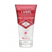 Интимный гель-смазка на водной основе Lubrimax Magic Strawberry - 75 мл. - ИнтелБИО - купить с доставкой в Вологде