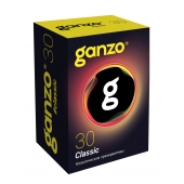 Классические презервативы с обильной смазкой Ganzo Classic - 30 шт. - Ganzo - купить с доставкой в Вологде