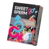 Шипучие таблетки для мужчин Sweet Sperm для изменения вкуса спермы (4 шт. по 0,5 гр.) - Капиталпродукт - купить с доставкой в Вологде