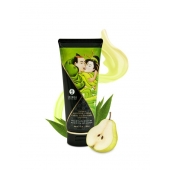 Массажный крем для тела с ароматом груши и зелёного чая Pear   Exotic Green Tea - 200 мл. - Shunga - купить с доставкой в Вологде