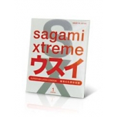 Ультратонкий презерватив Sagami Xtreme SUPERTHIN - 1 шт. - Sagami - купить с доставкой в Вологде