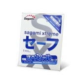 Презерватив Sagami Xtreme Ultrasafe с двойным количеством смазки - 1 шт. - Sagami - купить с доставкой в Вологде