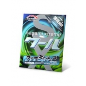 Презерватив Sagami Xtreme Mint с ароматом мяты - 1 шт. - Sagami - купить с доставкой в Вологде