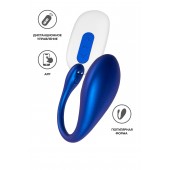 Синее виброяйцо Choppy с управлением через приложение - ToyFa