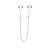 Зажимы на соски «Вилки» на цепочке - Pecado - купить с доставкой в Вологде