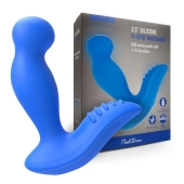 Синий вибромассажер простаты 3,5’’ P-spot Massager - 12,5 см. - Erokay - в Вологде купить с доставкой