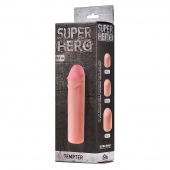 Фаллоудлинитель SUPER HERO Tempter - 16 см. - Lola Games - в Вологде купить с доставкой
