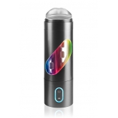 Перезаряжаемый мастурбатор-ротик Extreme Toyz Rechargeable Roto-Bator Mouth - Pipedream - в Вологде купить с доставкой
