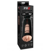 Мастурбатор-вагина с вибрацией Vibrating Mega Milker - Pipedream - в Вологде купить с доставкой